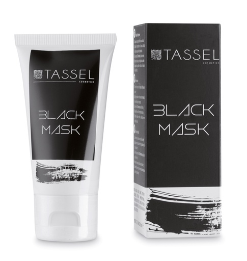 Mascarilla negra tassel